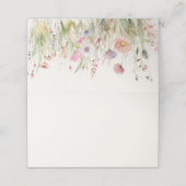 Waterverf Weide Bloemen Plaatskaartje (Buitenkant ongevouwen)