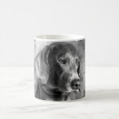 WATERVERF WEIMARANER BW CERAMIC MOK (Center)
