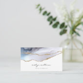 waterverf wekt schoonheidssalon visitekaartje (Staand voorkant)