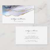 waterverf wekt schoonheidssalon visitekaartje (Voorkant / Achterkant)