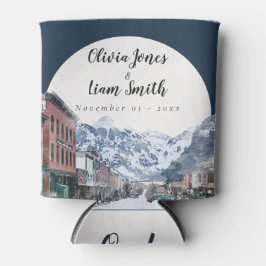 Waterverf Welkom bij Telluride Wedding Welkom Blikjeskoeler