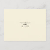 Waterverf Welkom in de buurt Briefkaart (Achterkant)