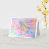 Waterverf Wenskaart door ORDesign Kaart (Gele Bloem)