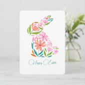 Waterverf wenskaart feestdagenkaart (Staand voorkant)