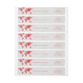 Waterverf Wereldkaart Bestemming Bruiloft (Vel)