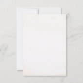 Waterverf Wereldkaart bruiloft RSVP (Achterkant)