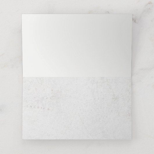 Waterverf Wereldkaart Bruiloft Tafel Zitplaatsen Plaatskaartje (Binnenkant ongevouwen)