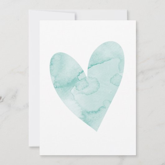 Waterverf Wereldkaart Kaart (Achterkant)