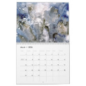 "Waterverf werkt" Abstract fijn Art-agenda uit Kalender (Mar 2026)