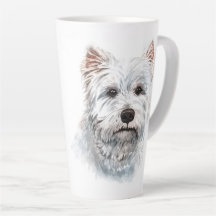 Waterverf West Highland White Terrier