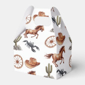 Waterverf Western Kind Art Bedankdoosjes (Voorkant Zijde)