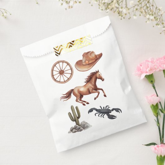 Waterverf Western Kind Art Bedankzakje (Gezegeld)