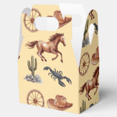 Waterverf Western kind Art Tan Bedankdoosjes (Geopend)