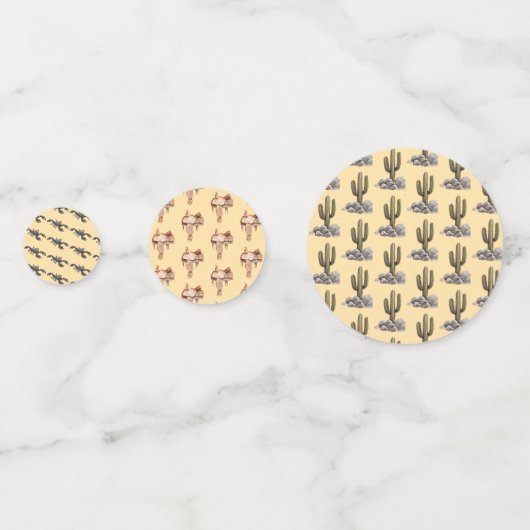 Waterverf Western Kind Art Tan Confetti (Achterkanten)