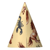 Waterverf Western Kind Art Tan Feesthoedjes (Achterkant)