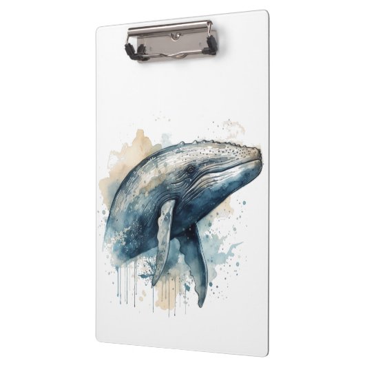 Waterverf Whale Wonder Klembord (Links)