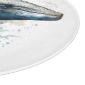Waterverf Whale Wonder Snijplank (Hoek)