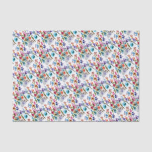 Waterverf Whimsical Butterflies Tissuepapier