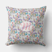 WATERVERF WHIMSICAL FLOWER PATTERN BUITENKUSSEN (Voorkant)