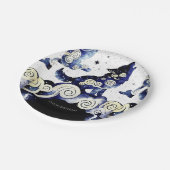 Waterverf Whimsy Wolf Verjaardag Papieren Bordje (Gekanteld)