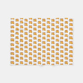 Waterverf Whiskey Drink Fleece Deken (Voorkant (Horizontaal))