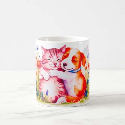 Waterverf Whispers: Feline Fantasia - Mok (Center)