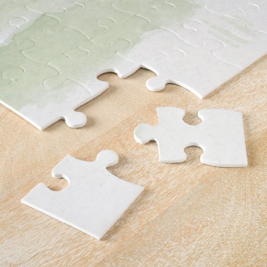 Waterverf White Barn Legpuzzel (Zijkant)