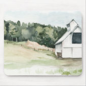 Waterverf White Barn Muismat (Voorkant)