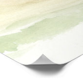 Waterverf White Barn Poster (Hoek)