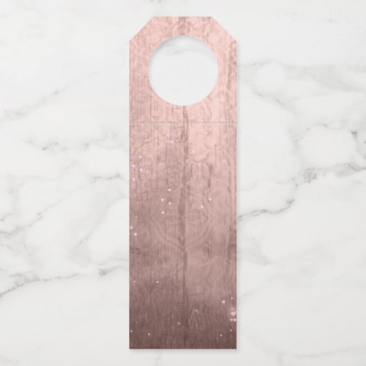 Waterverf White Bloom Cactus Flessenhanger (Achterkant)