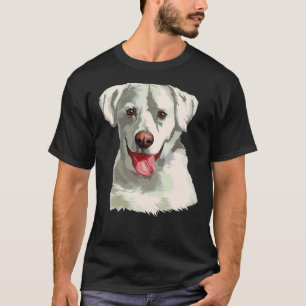 Waterverf White Labrador T-shirt