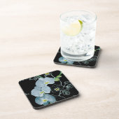 Waterverf White Orchids Pattern Drankjes Onderzetter (Rechterzijde)