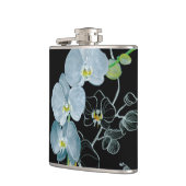 Waterverf White Orchids Pattern Heupfles (Links)