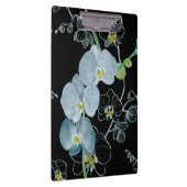 Waterverf White Orchids Pattern Klembord (Rechts)
