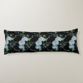 Waterverf White Orchids Pattern Lichaamskussen (Achterkant)