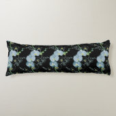 Waterverf White Orchids Pattern Lichaamskussen (Voorkant)