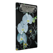 Waterverf White Orchids Pattern Mini Klembord (Schuin)