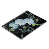 Waterverf White Orchids Pattern Notitieboek (Linkerzijde)