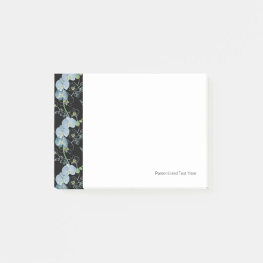 Waterverf White Orchids Pattern Post-it® Notes (Voorkant)