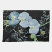 Waterverf White Orchids Pattern Theedoek (Horizontaal)