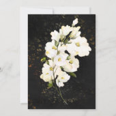 *~* Waterverf White Rose Vrijgezellenfeest Rustisc Kaart (Achterkant)