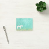 Waterverf White Unicorn Spearmint Gold Confetti Post-it® Notes (Kantoor)