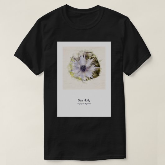 Waterverf White Zee Holly T-shirt (Design voorkant)