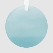 Waterverf Wijn - Gepersonaliseerde kerstversiering Ornament (achterkant)