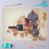 Waterverf  wijn tissuepapier (Craft)