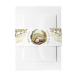 Waterverf Wijngaard Uitnodigingen Wikkel