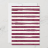 Waterverf Wijnrepetitie Binnenuitnodiging Kaart (Achterkant)