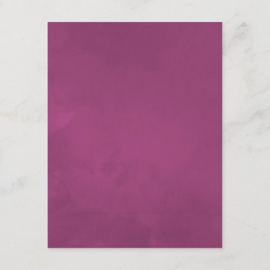 Waterverf Wild Flower Wedding Guest - Gegevens Informatiekaartje (Achterkant)