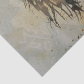 Waterverf Wild Horse Decoupage Tissuepapier (Detail)