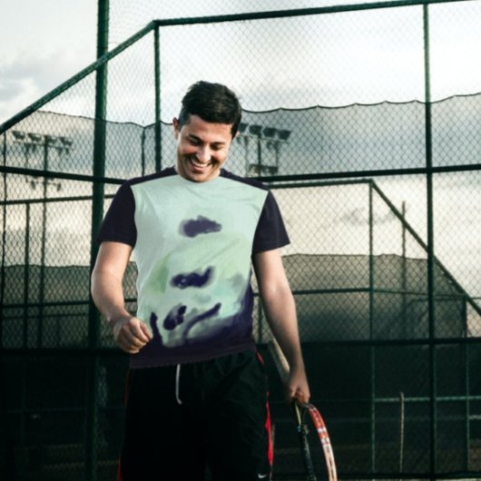 Waterverf Wild Panda Schilting T-shirt